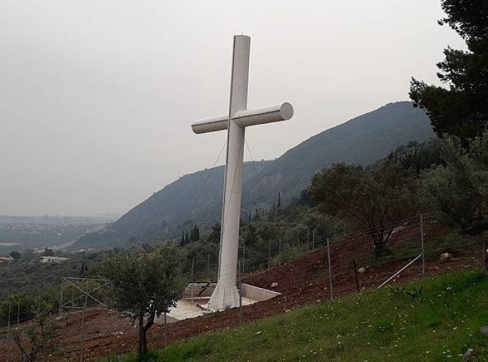 ΒΕΒΗΛΩΣΗ ΤΟΥ ΤΙΜΙΟΥ ΣΤΑΥΡΟΥ ΣΤΟΝ ΣΕΛΙΝΟΥΝΤΑ