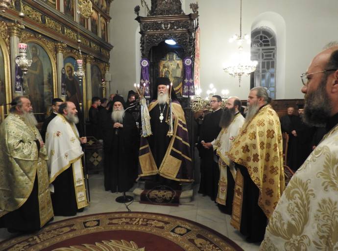 ΚΑΤΑΝΥΚΤΙΚΟΣ ΕΣΠΕΡΙΝΟΣ (ΤΗΣ ΣΥΓΧΩΡΗΣΕΩΣ) ΣΤΟΝ Ι. Ν. ΠΑΜΜΕΓΙΣΤΩΝ ΤΑΞΙΑΡΧΩΝ ΑΙΓΙΟΥ